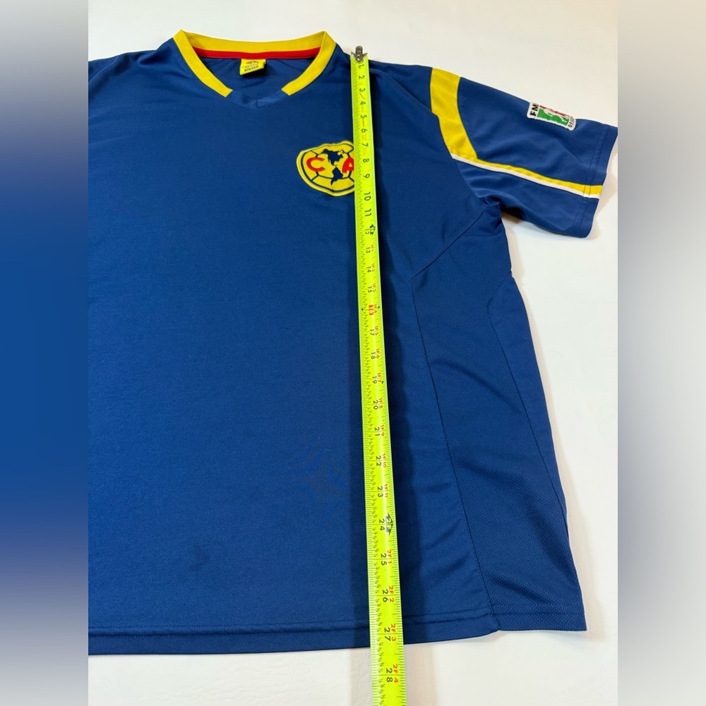 CA CLUB AMERICA Mexican Futbol Soccer FMF blokecore XL Jersey (bin K) - Picture 9 of 10
